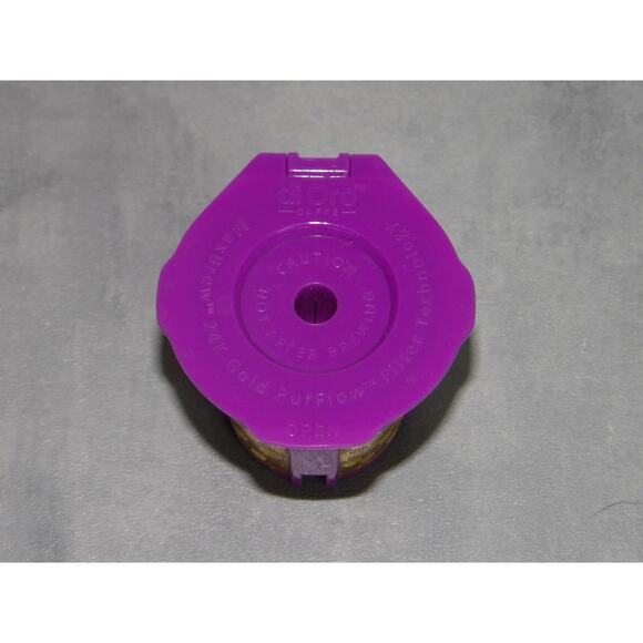 Di Oro Cafe Max Brew 24K Gold Purflow Reusable Keurig K-Cup Filter All 1.0 & 2.0 - Picture 2 of 3